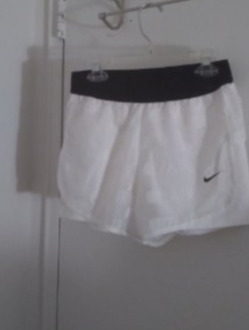 Nike Womens 2 in 1 Running Shorts Logo Print Sz XS